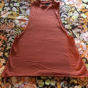 🌙5/$15 Urban Outfitters Rusty Orange Muscle Tank
